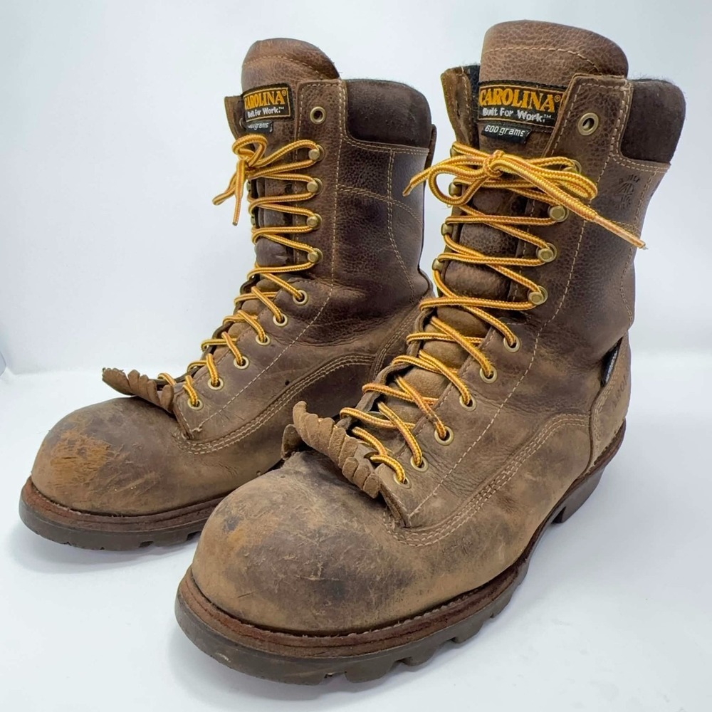 Carolina Logger Boots Mens Size 11.5 EEE Brown Composite Safety Toe CA7521 Chore